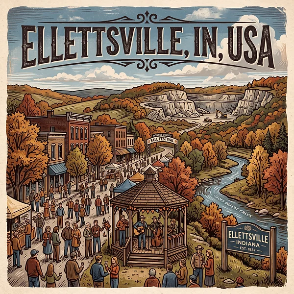 Ellettsville, IN, USA cover art