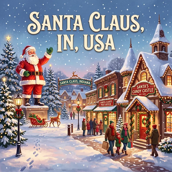 Santa Claus, IN, USA cover art