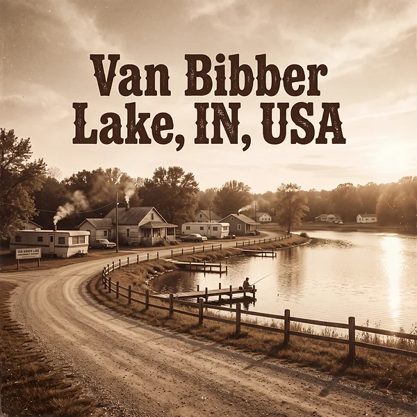 Van Bibber Lake, IN, USA cover art
