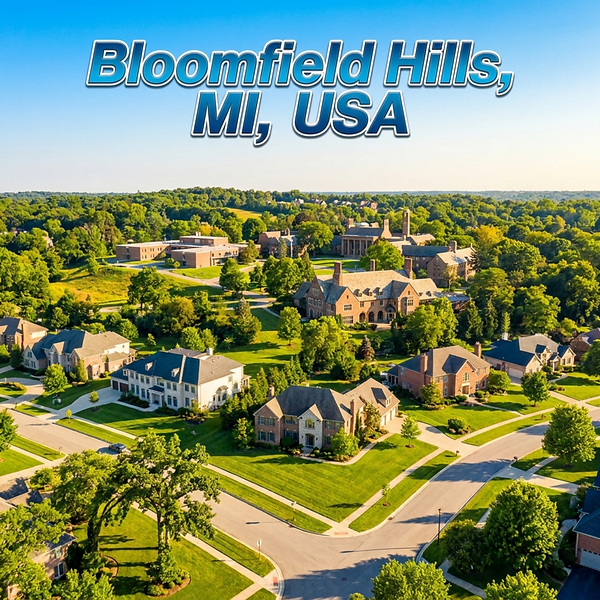 Bloomfield Hills, MI, USA cover art