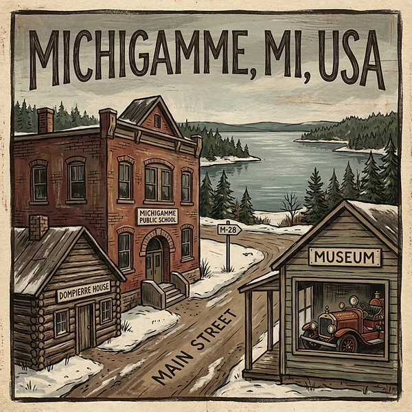 Michigamme, MI, USA cover art