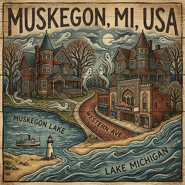 Muskegon, MI, USA cover art