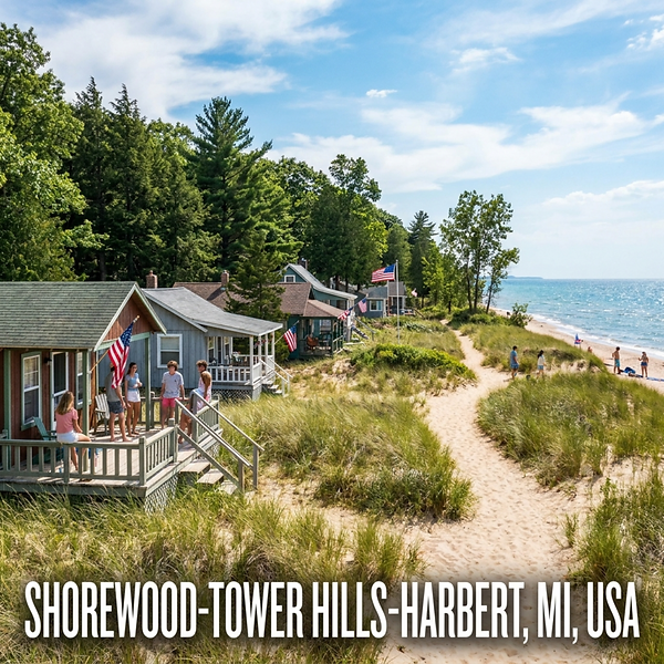 Shorewood-Tower Hills-Harbert, MI, USA cover art