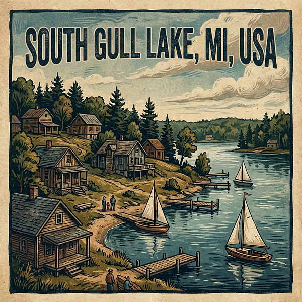 South Gull Lake, MI, USA cover art