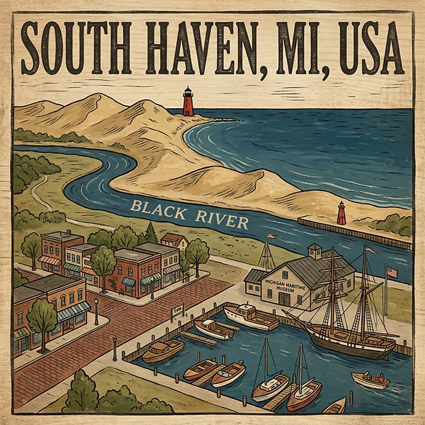 South Haven, MI, USA cover art