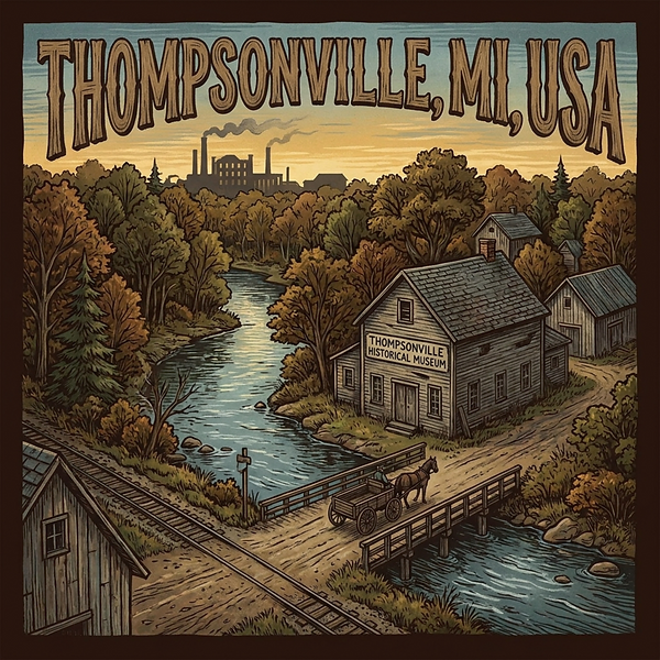 Thompsonville, MI, USA cover art