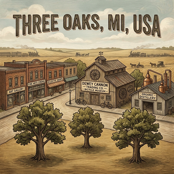 Three Oaks, MI, USA cover art