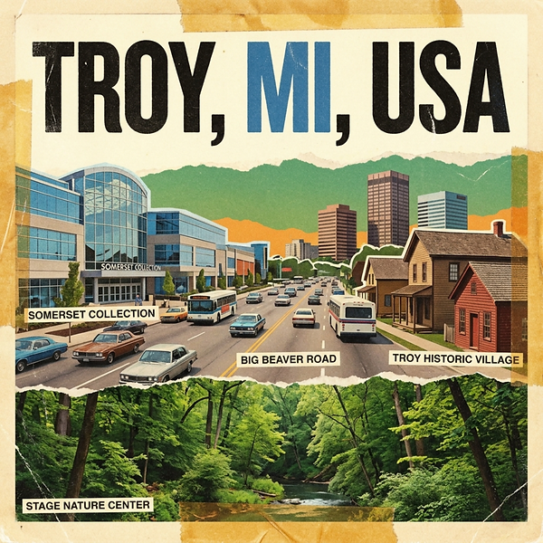 Troy, MI, USA cover art