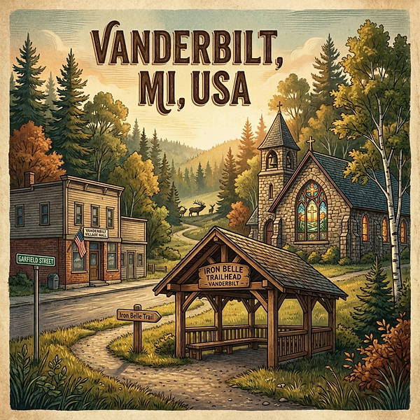 Vanderbilt, MI, USA cover art