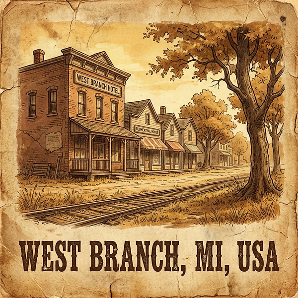 West Branch, MI, USA cover art