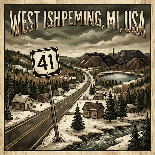 West Ishpeming, MI, USA cover art