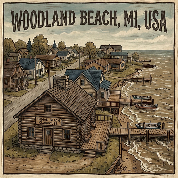 Woodland Beach, MI, USA cover art