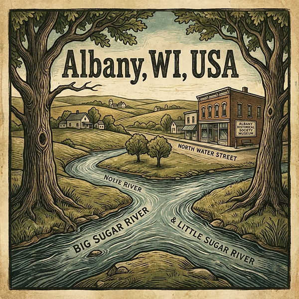 Albany, WI, USA cover art