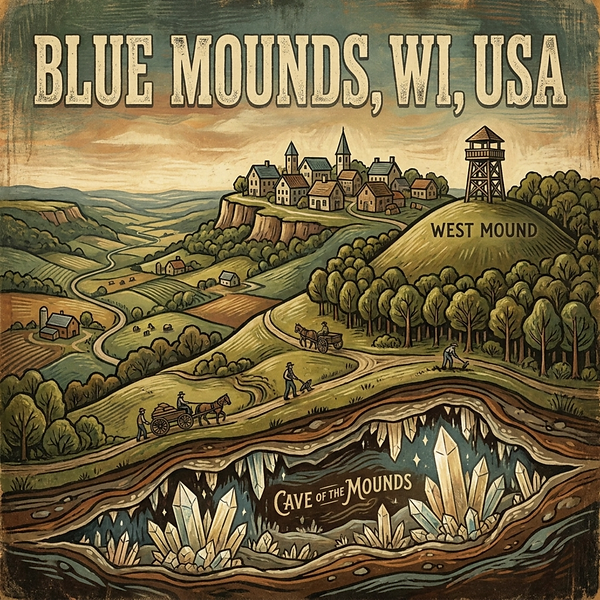 Blue Mounds, WI, USA cover art