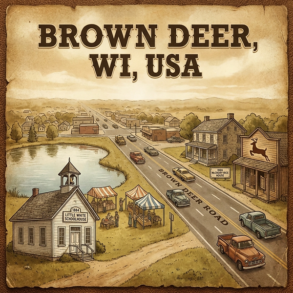 Brown Deer, WI, USA cover art
