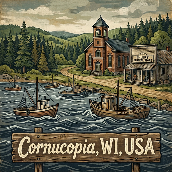 Cornucopia, WI, USA cover art