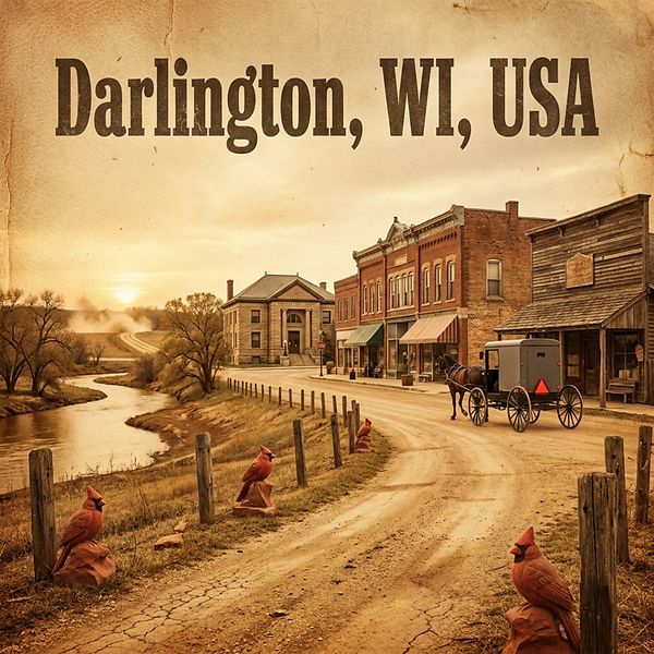 Darlington, WI, USA cover art