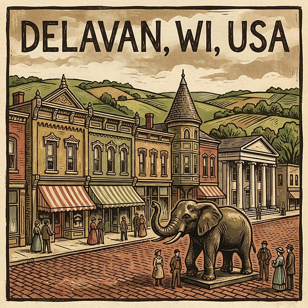Delavan, WI, USA cover art