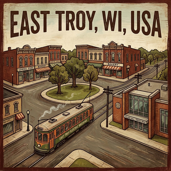 East Troy, WI, USA cover art