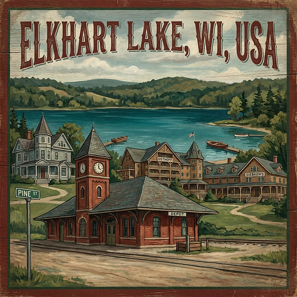 Elkhart Lake, WI, USA cover art