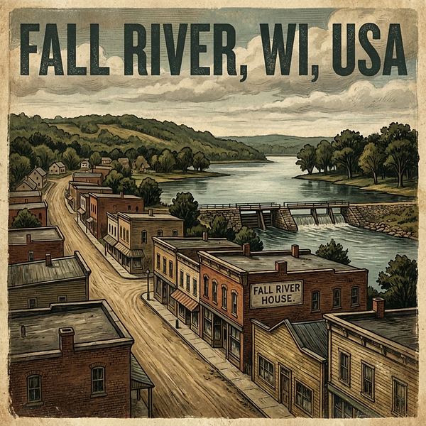 Fall River, WI, USA cover art