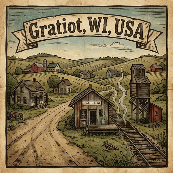 Gratiot, WI, USA cover art