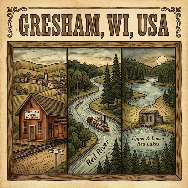 Gresham, WI, USA cover art