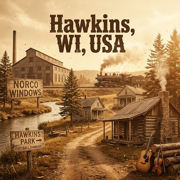 Hawkins, WI, USA cover art