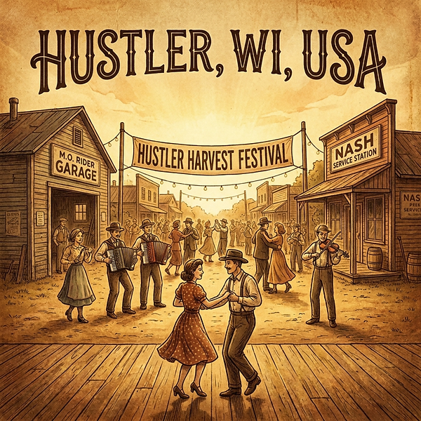 Hustler, WI, USA cover art