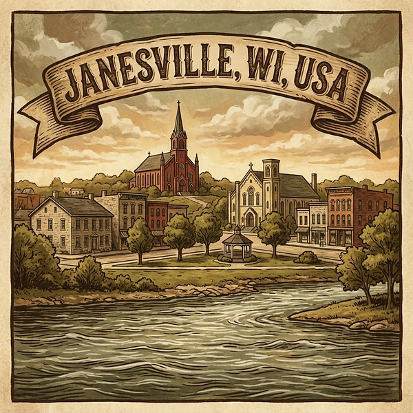 Janesville, WI, USA cover art