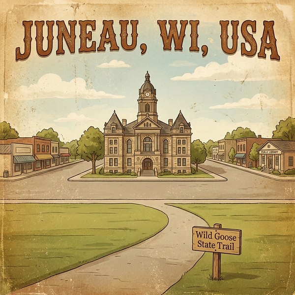 Juneau, WI, USA cover art