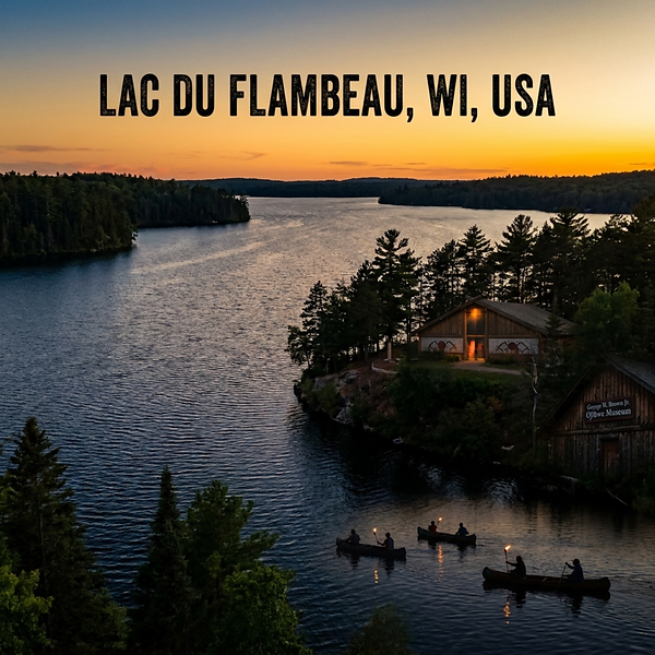 Lac du Flambeau, WI, USA cover art