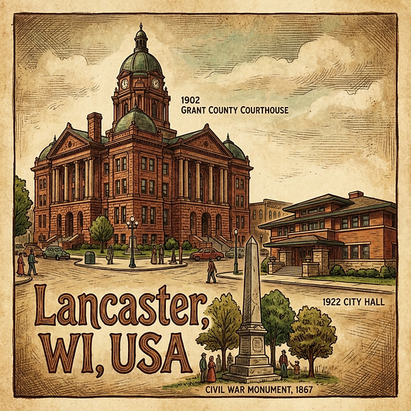Lancaster, WI, USA cover art