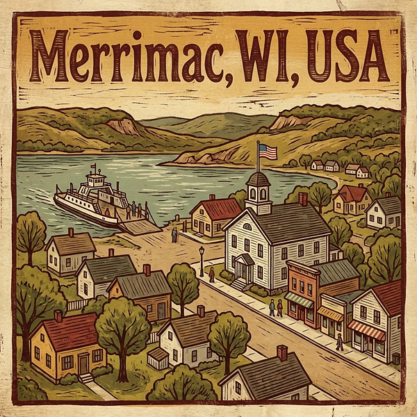 Merrimac, WI, USA cover art
