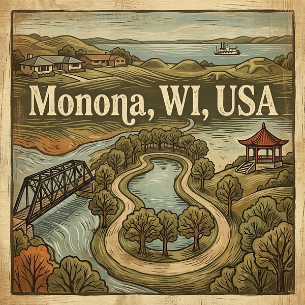 Monona, WI, USA cover art