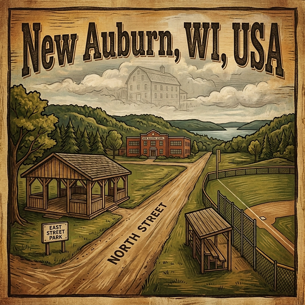 New Auburn, WI, USA cover art