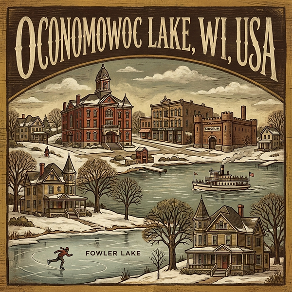 Oconomowoc Lake, WI, USA cover art