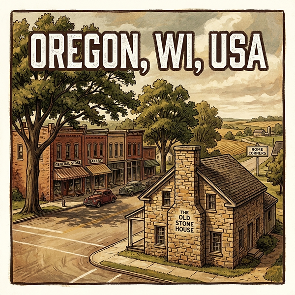 Oregon, WI, USA cover art