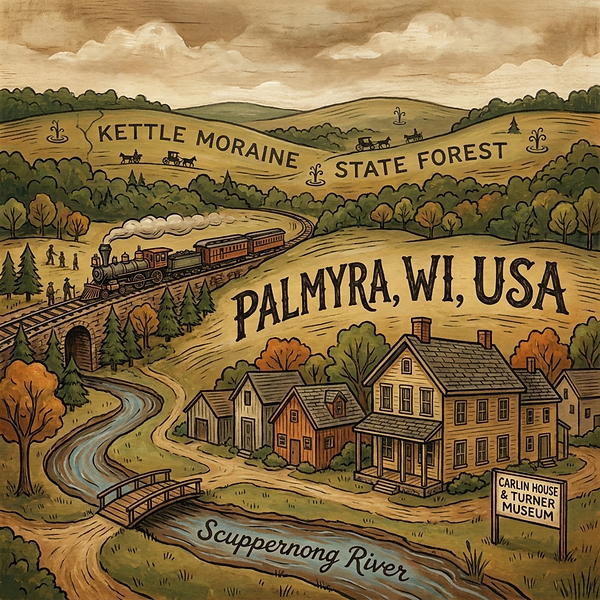 Palmyra, WI, USA cover art
