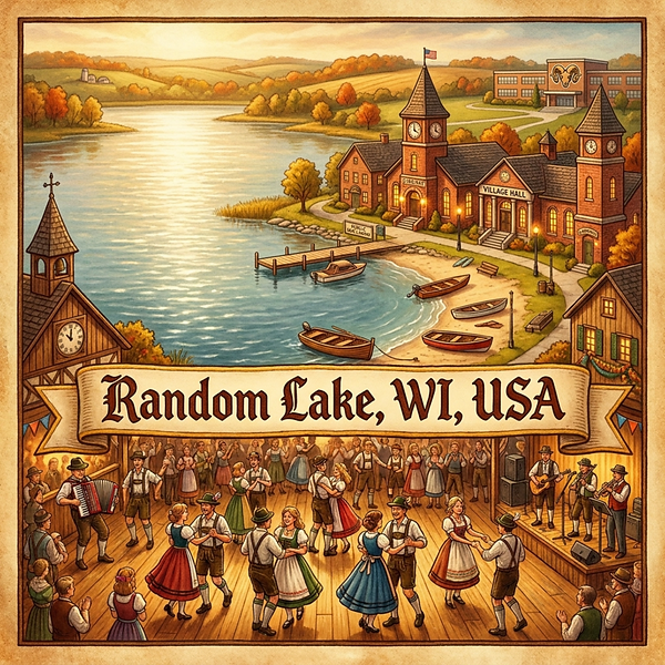 Random Lake, WI, USA cover art