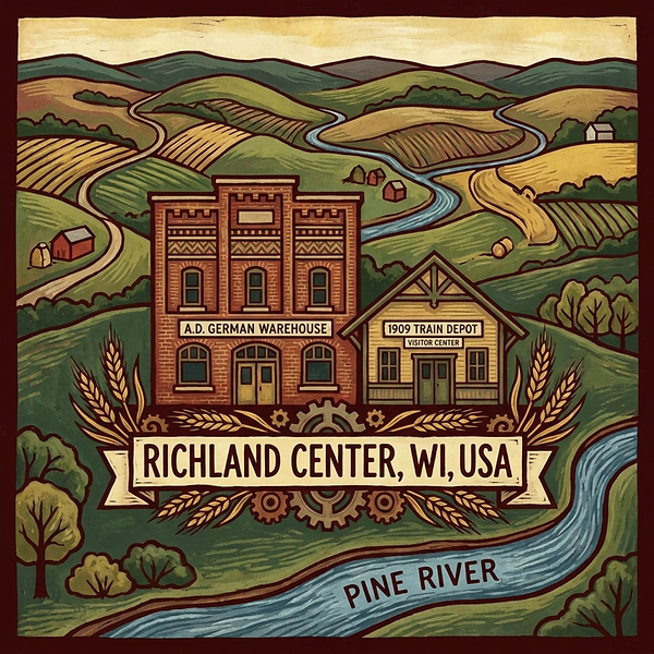 Richland Center, WI, USA cover art