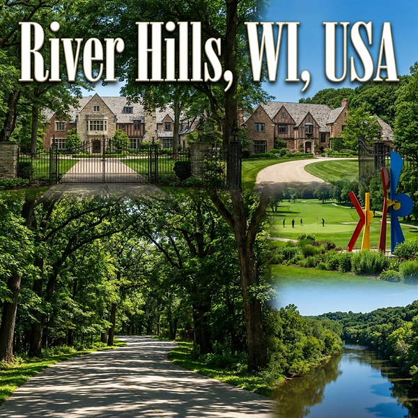 River Hills, WI, USA cover art