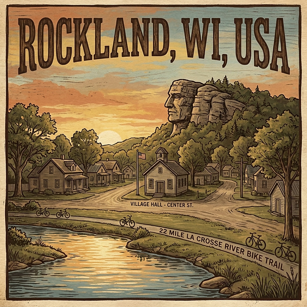 Rockland, WI, USA cover art