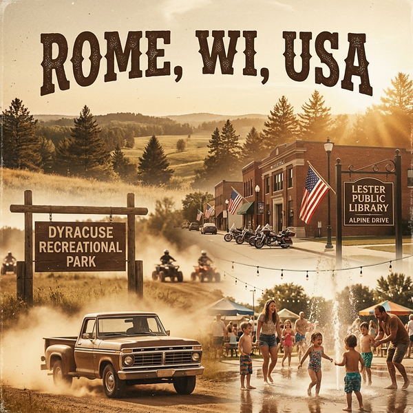 Rome, WI, USA cover art