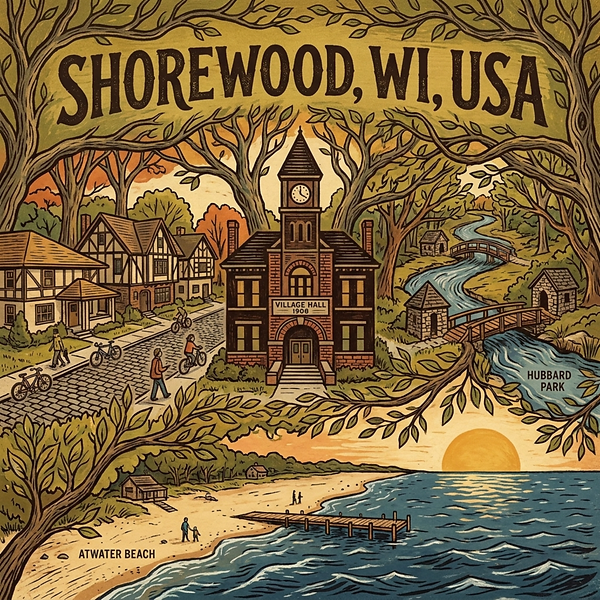 Shorewood, WI, USA cover art