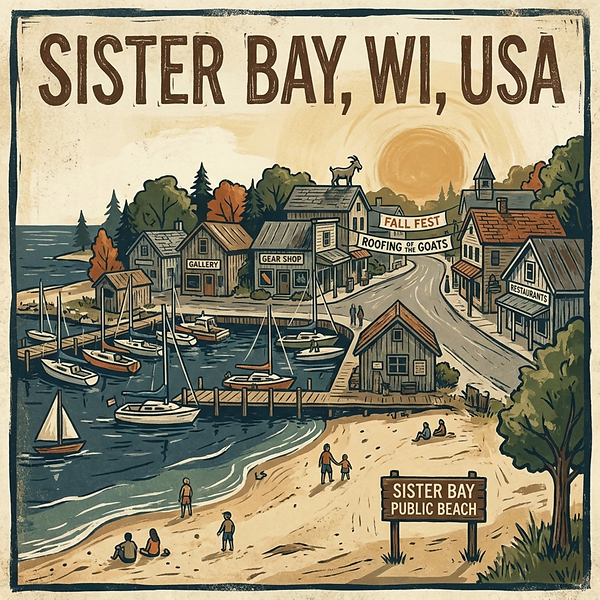 Sister Bay, WI, USA cover art