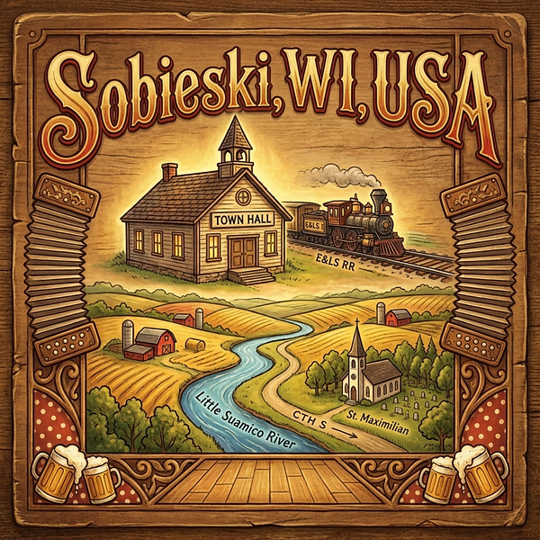 Sobieski, WI, USA cover art