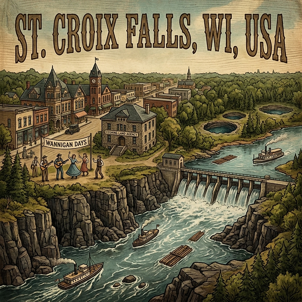 St. Croix Falls, WI, USA cover art