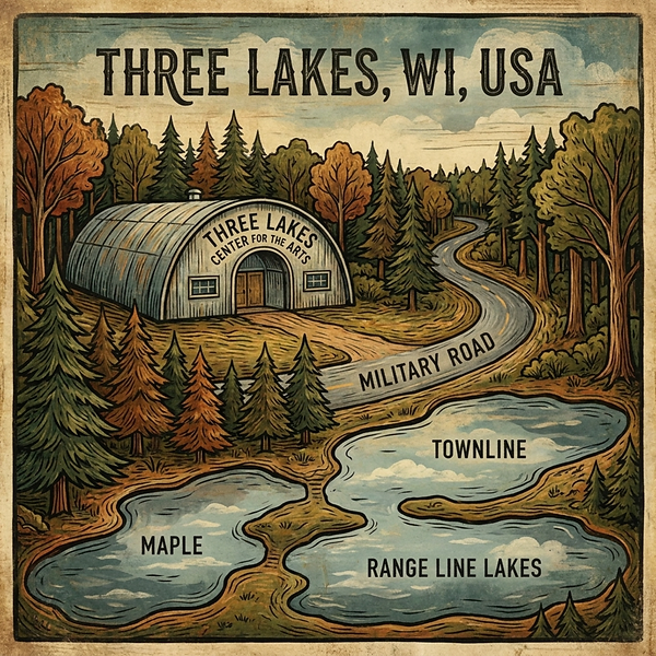 Three Lakes, WI, USA cover art