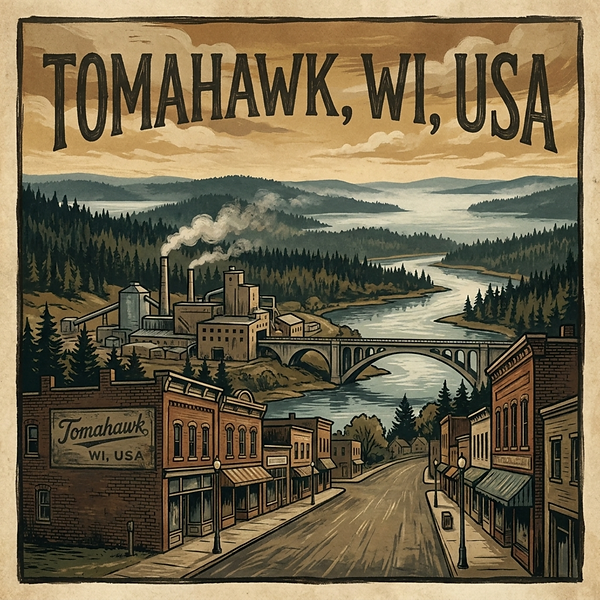 Tomahawk, WI, USA cover art